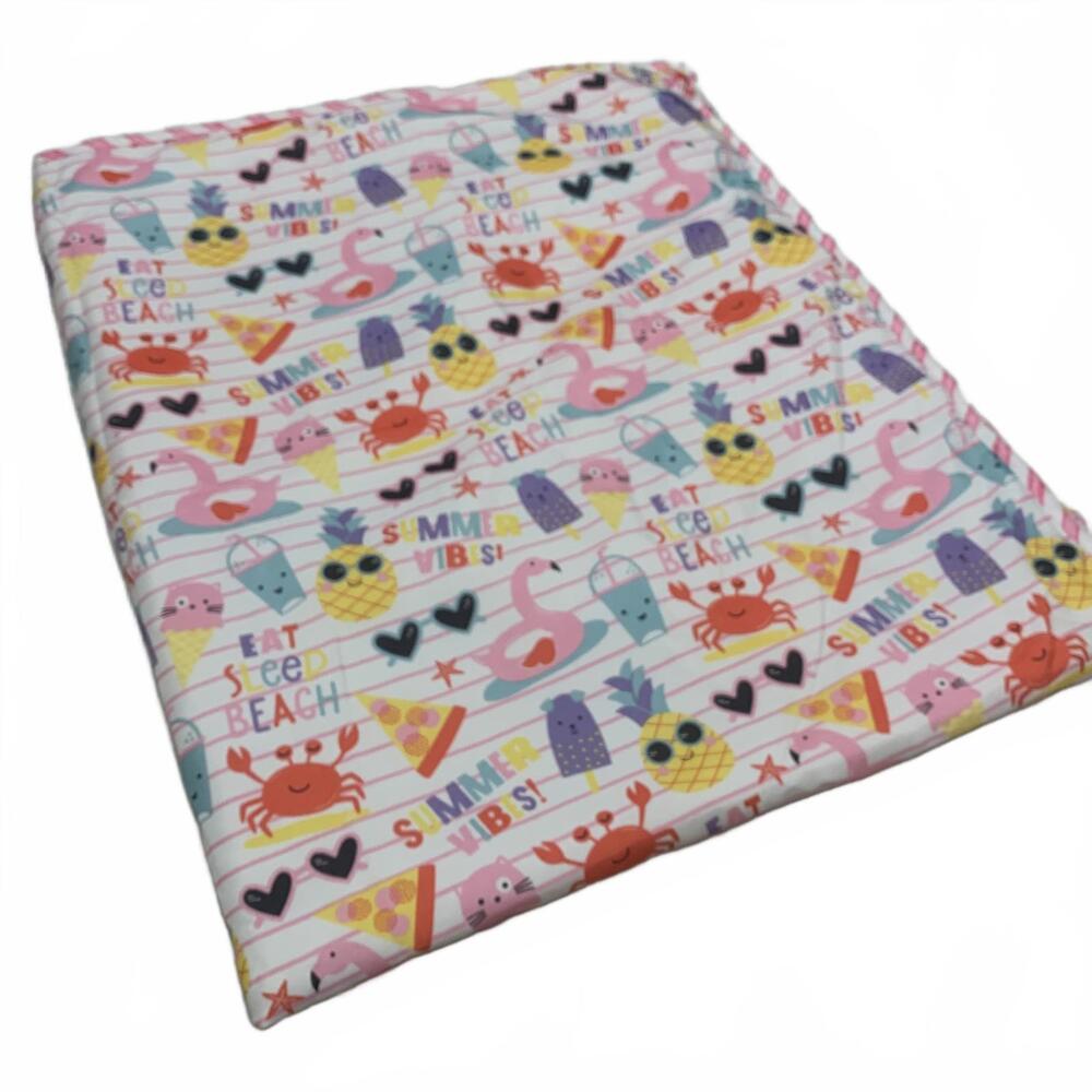 Tommy Bahama Colorful Summer Beach Blanket Sleeping Throw Kids - Picture 6 of 8